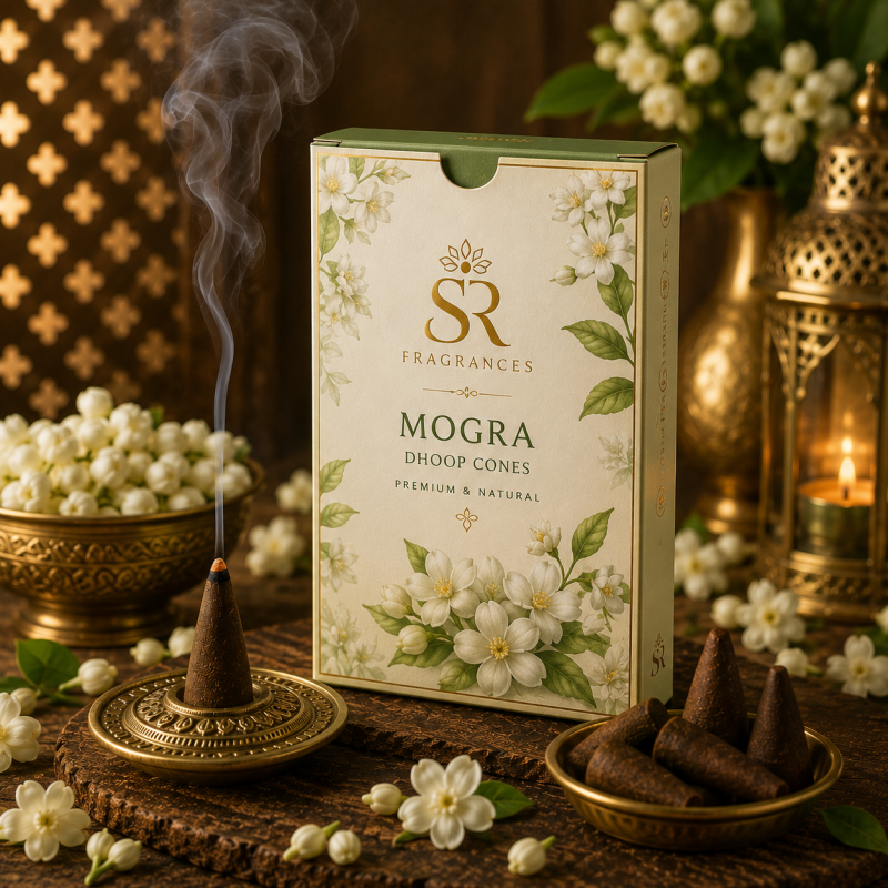 Mogra Dhoop Cones